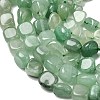 Natural Green Aventurine Beads Strands G-P601-A07-02-4