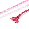 30M Segment Dyed Macrame Cotton Cord OCOR-T018-01H-3
