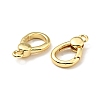 Brass Spring Gate Rings KK-G416-50G-2