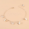 Brass Cable Chain Charm Bracelets for Women WG5EDD2-05-1