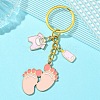 Alloy Enamel Keychain KEYC-YW00023-03-2