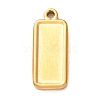 304 Stainless Steel Pendant Cabochon Settings STAS-Z204-04G-10-1