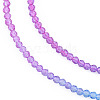 Transparent Glass Beads Strands GLAA-N041-009-02-4