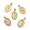 Brass Charms KK-B059-49G-1