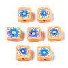 Handmade Polymer Clay Beads CLAY-N008-034F-1