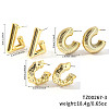 3 Pairs Elegant Fashionable Plastic Earring Sets ZG6884-3-1