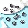 Handmade Glass European Beads GPDL25Y-07-5