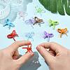 50Pcs Transparent Acrylic Beads TACR-FS0001-71-5