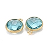 Glass Charms KK-C228-02G-09-2