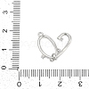 Brass Micro Pave Cubic Zirconia Charms ZIRC-P122-01E-P01-3