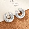 304 Stainless Steel C-Shaped Cuff Earrings for Women EJEW-M068-07P-3