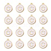 Golden Plated Alloy Charms ENAM-S118-01C-2