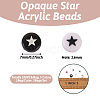 Opaque Acrylic Beads ACRC-TA0001-01-15