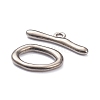 Alloy Toggle Clasps PALLOY-XCP0001-32-3