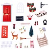 Wooden Doll House Ornament Sets MIMO-PW0003-136-1