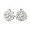 Non-Tarnish 304 Stainless Steel Pendant STAS-H212-25P-1