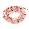 Natural Hematoid Quartz/Ferruginous Quartz Beads Strands GG-CBAE031-B01-3