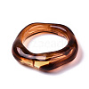 Transparent Resin Finger Rings RJEW-T013-001-F02-4