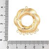 Brass Flower Chandelier Component Links KK-R219-02G-3