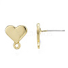 Alloy Stud Earring Findings PALLOY-T064-60LG-RS-3