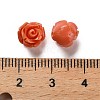 Synthetic Coral Carved Beads CORA-H003-01B-32-3