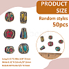 50Pcs Handmade Tibetan Style Beads TIBEB-SP0001-21-2