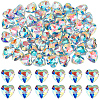 50Pcs Glass Rhinestone Cabochons RGLA-BBC0001-06-1