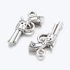 Gun Alloy Pendants X-EA11007Y-2