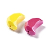 Opaque Acrylic Beads X-OACR-Z017-04B-2