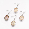 Shell Dangle Earrings EJEW-F162-B03-1