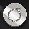 304 Stainless Steel Chains Bracelets BJEW-U017-02P-2