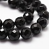 Natural Black Onyx Beads Strands G-D840-23-10mm-3
