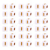 Opaque Acrylic Beads MACR-TAG0001-07I-3
