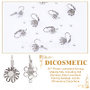 DICOSMETIC DIY Flower Leverback Earring Making Kits DIY-DC0001-48-4