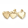 Brass Locket Pendants X-KK-P199-12G-3