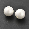 Baking Painted Pearlized Glass Pearl Round Beads HY-Q001-01B-3