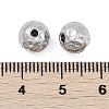 Anti-Tarnish Textured 316 Surgical Stainless Steel Beads STAS-M106-01E-P-2