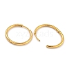 PVD Vacuum Plating 304 Stainless Steel Huggie Hoop Earrings for Women EJEW-F280-07F-G-2