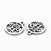 201 Stainless Steel Charms STAS-Q240-070P-2