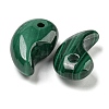 Natural Malachite Pendants G-Q185-02-2