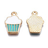 Alloy Enamel Pendants ENAM-S121-127E-2