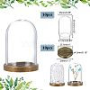   10 Sets Glass Dome Cover AJEW-PH0004-78-2