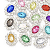 Alloy Acrylic Rhinestone Cabochons RB-T008-08S-1