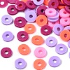 Handmade Polymer Clay Beads CLAY-T019-02B-19-1