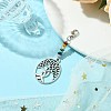 Alloy Tree of Life Pendant Decorations HJEW-JM01383-05-4