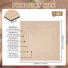 Poplar Wood Sheets & Rings DIY-WH0530-12-2