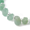 Natural Green Aventurine Braided Bead Bracelets for Women BJEW-JB11107-03-3