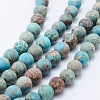 Natural Imperial Jasper Beads Strands X-G-K232-6mm-01D-1