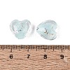 Handmade Foil Glass Beads FOIL-N029-09E-2