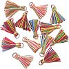 Polycotton(Polyester Cotton) Tassel Pendant Decorations FIND-CA0001-01-1